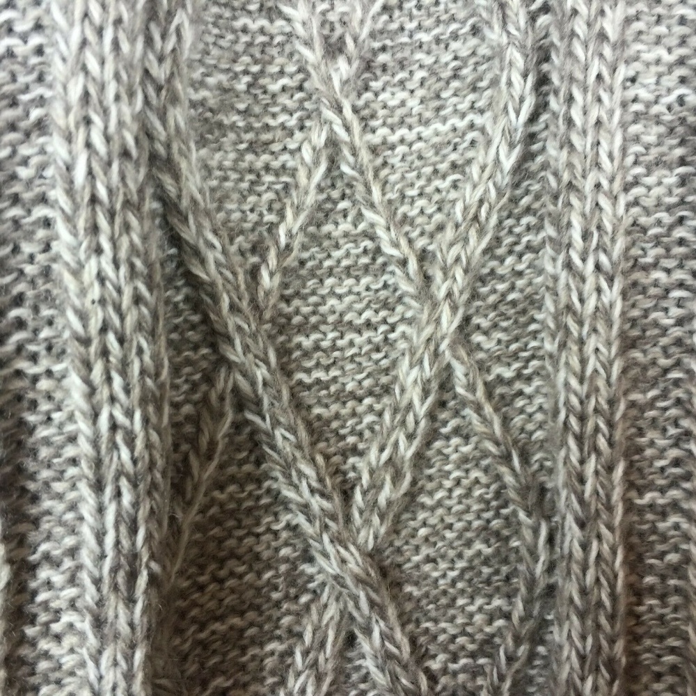 Karen Scott L Gull Marble Cardigan Sweater 4AD88 - Picture 5 of 7